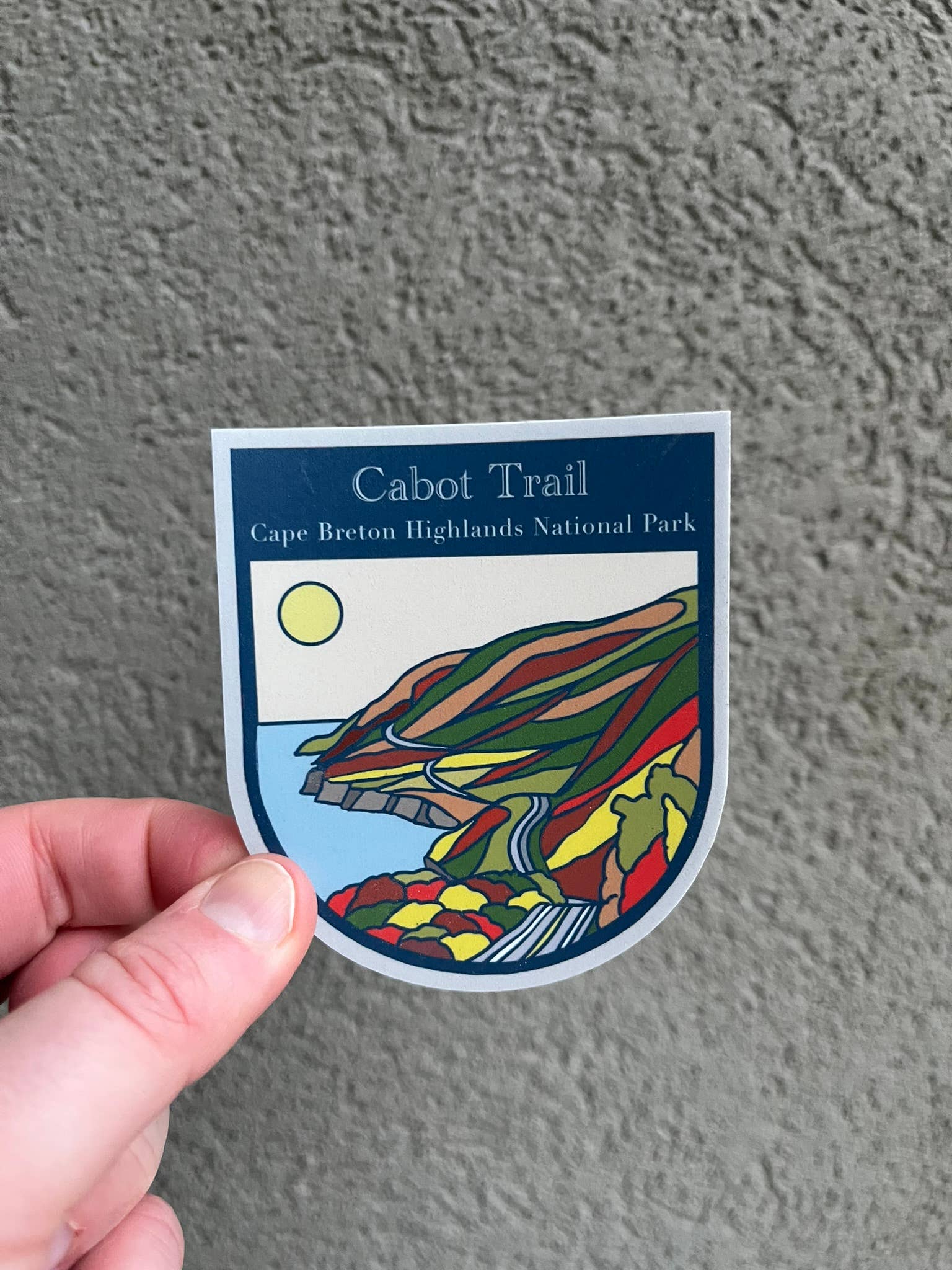 Cabot Trail Sticker  | Cape Breton Highlands
