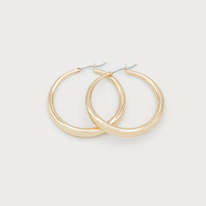 DOMED HOOPS 2697-GLD