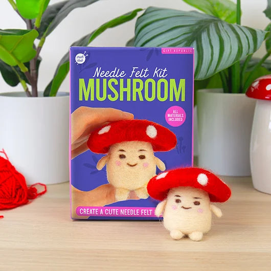 Needle Felt Kit - Mushroom