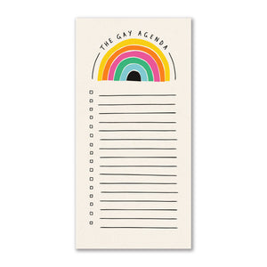 Gay Agenda Notepad