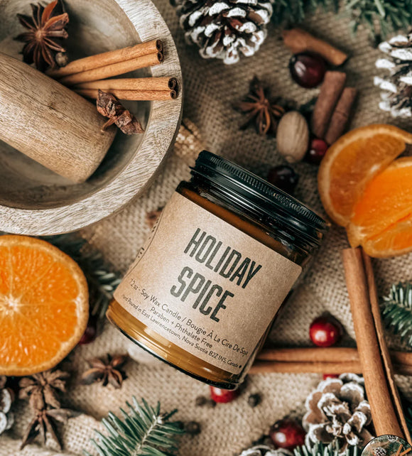 Holiday Spice Lawrencetown Candle co