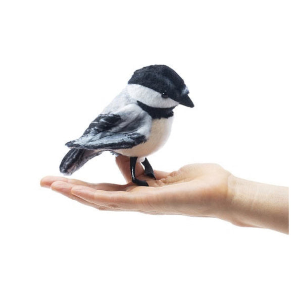 Mini Chickadee Finger Puppet