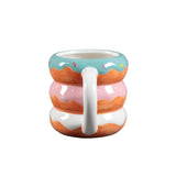 18oz Donut Stack Ceramic Mug