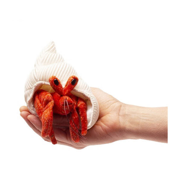 Mini Hermit Crab Finger Puppet