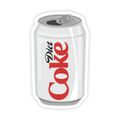 Crispy Diet Cola Coke Can - Soda Pop Drink Vinyl Sticker