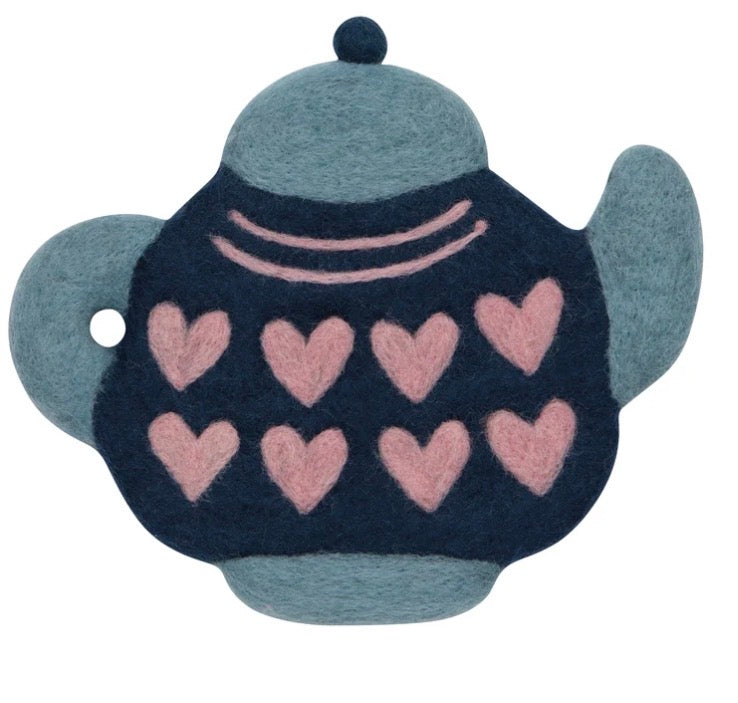 Trivet Felt Wool Teapot