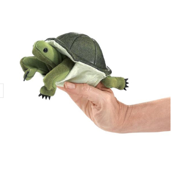 Mini Turtle Finger Puppet