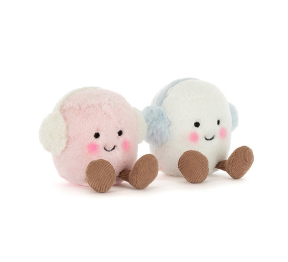 Amuseables Toastie Pink And White Marshmallow