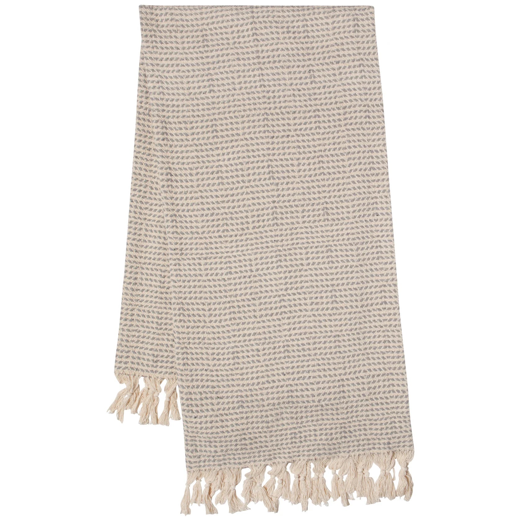 Dove Gray Millie Throw - Danica Jubilee