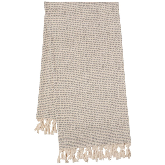 Dove Gray Millie Throw - Danica Jubilee