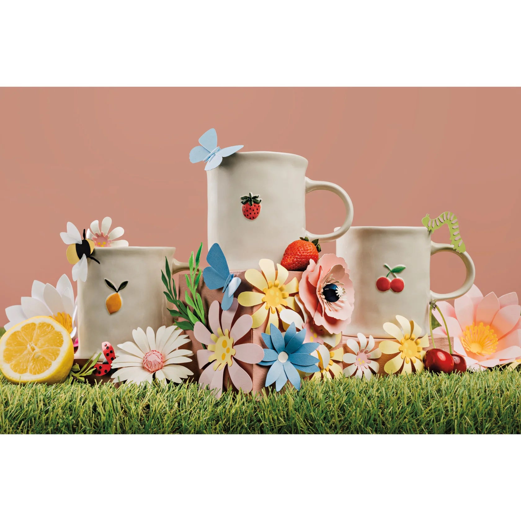 Mug Petite Motif 16oz Cherry