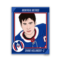 Shane Hollander Hockey Trading Card Sticker