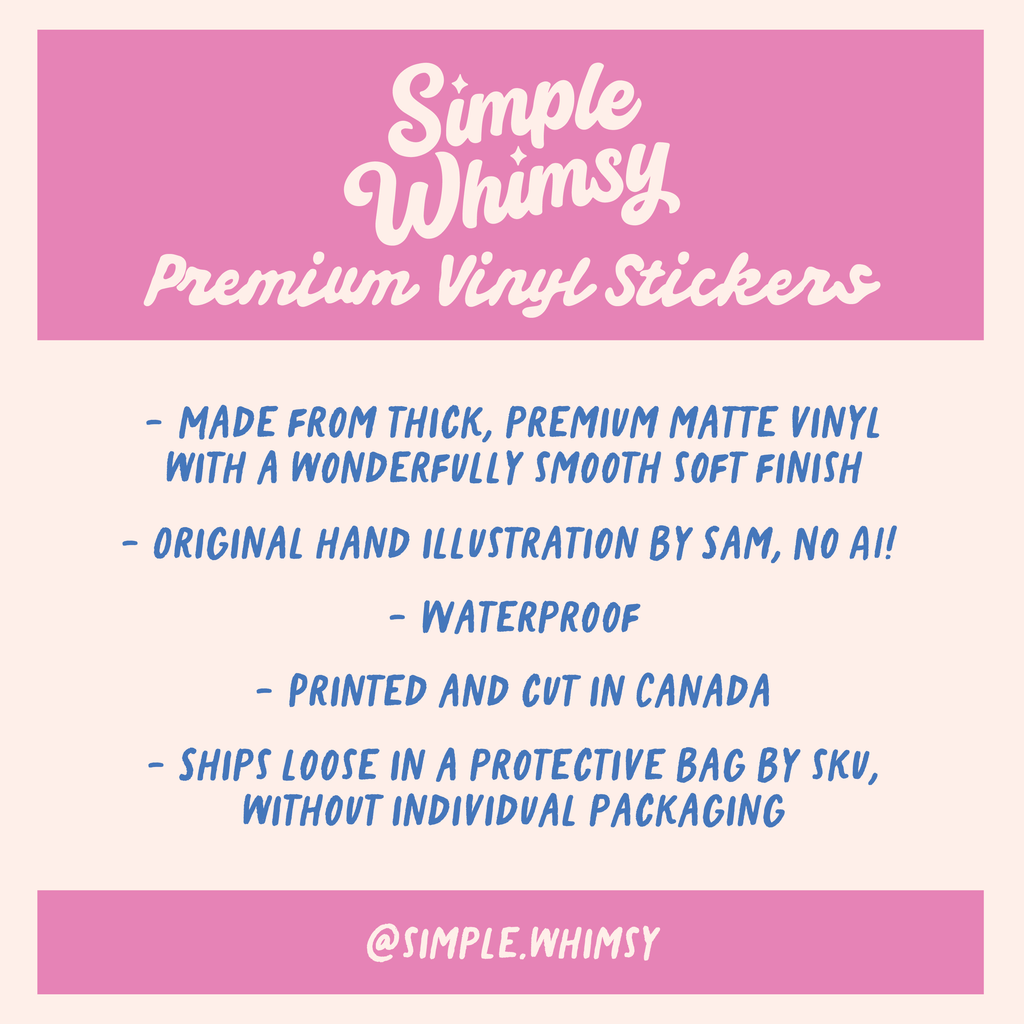Dilly Dallier - Pickle Jar Foodie Vinyl Sticker