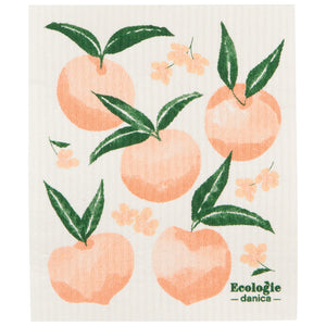 Peaches Swedish Dishcloth - Danica Jubilee