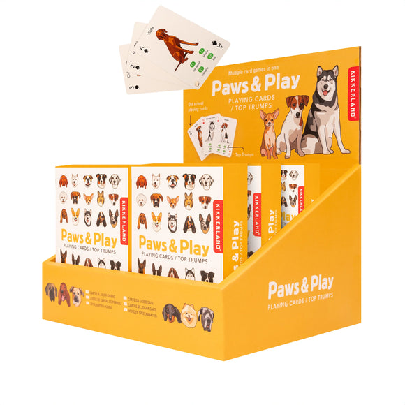 Paws and Play Playing Cards