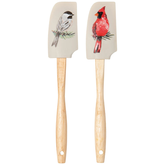 Birds & Boughs Christmas Mini Silicone Spatulas