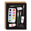 Colourful Birthday - Greeting Card