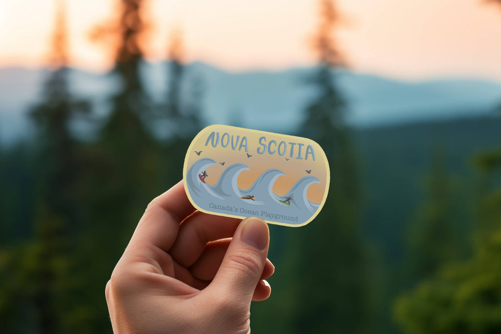 Nova Scotia Surf Magnet | Ocean Playground