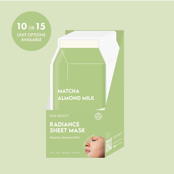 Matcha Almond Milk Radiance Filled Mask