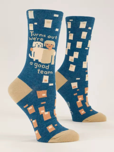 Turns Out We’re A Good Team - Women’s Crew Socks
