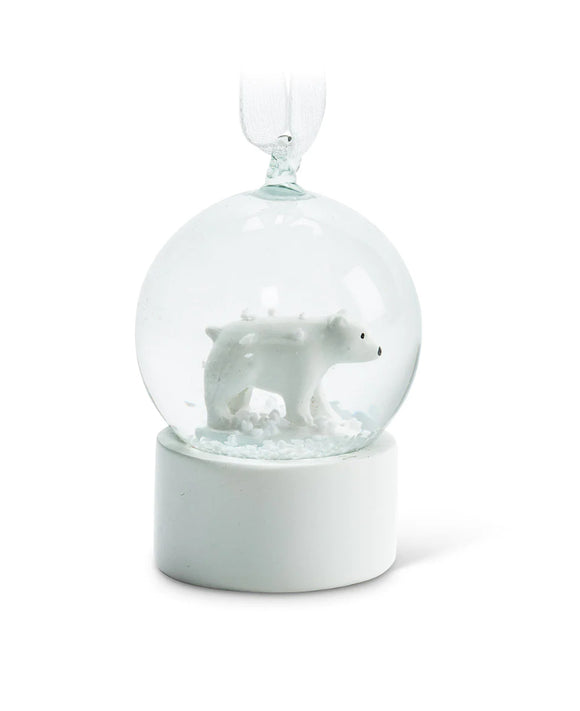 Mini Animal Snow Globe Polar Bear