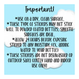 In a world where you can be anything be a bitch sticker: Loose