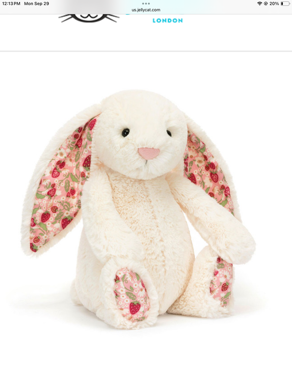Blossom cream bunny ‘berry’