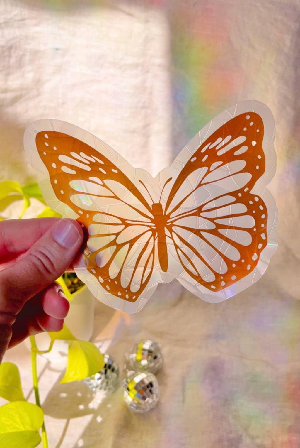 Butterfly Suncatcher Sticker | Window Cling | Gift for Mom