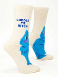 Cuddle Me Bitch women’s crew socks