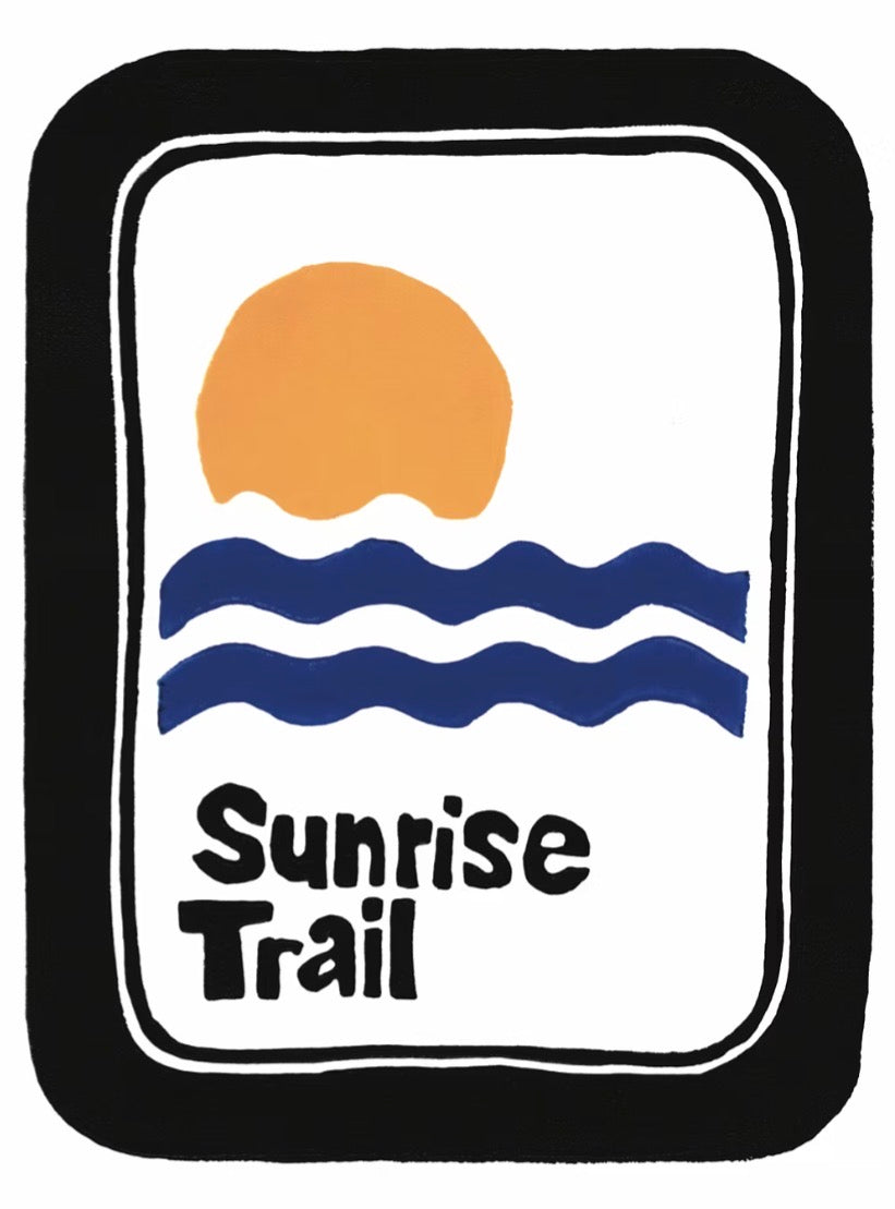 Sunrise Trail Art Print