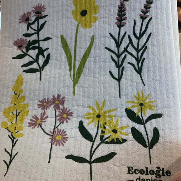 Swedish Dishcloth - Bees And Blooms