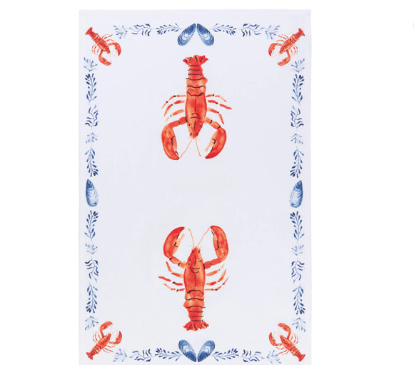 Daily Catch Lobster Tea Towel