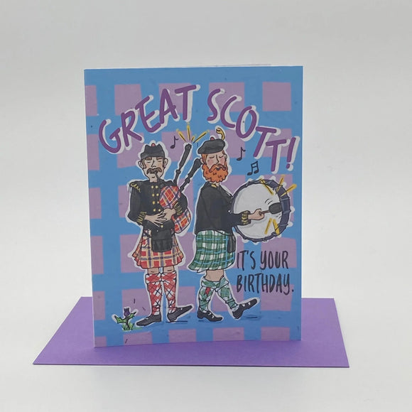 Great Scott! Wildflower Seed Birthday Card