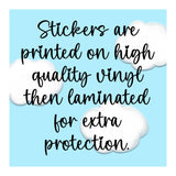 Overthinker vinyl sticker, mental health merch: Loose