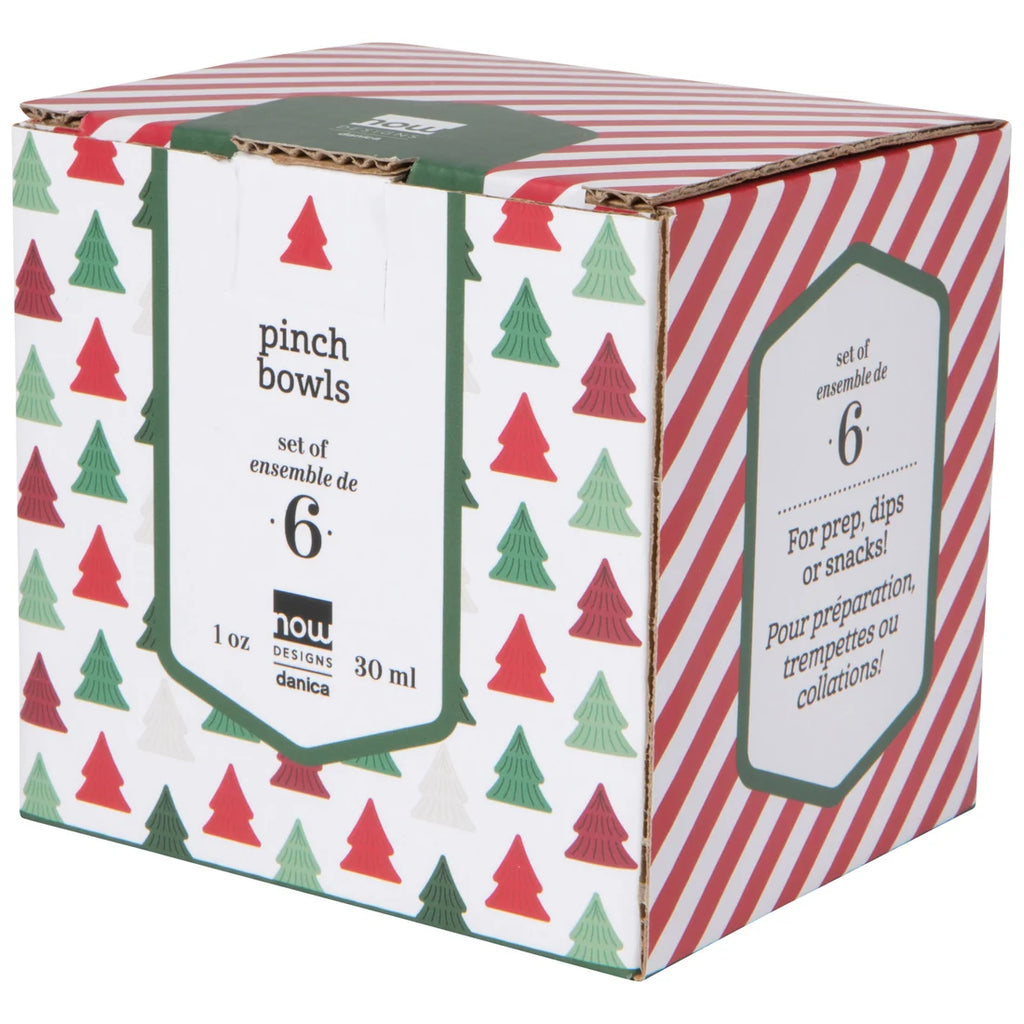 Winter Frost Pinch Bowl Set/6
