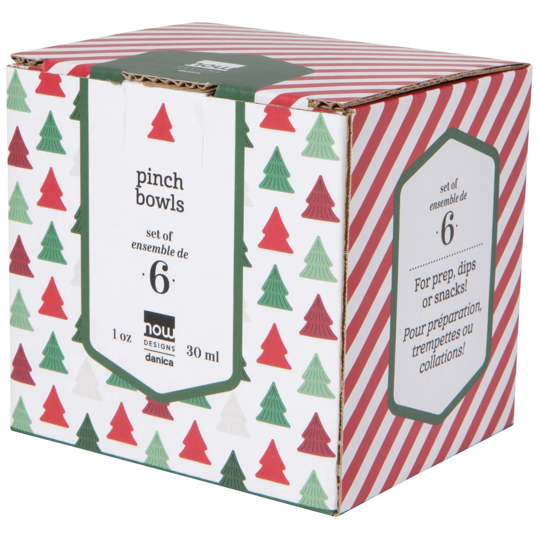 Winter Frost Pinch Bowl Set/6