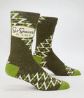 Sir Snores A Lot Men’s Crew Socks