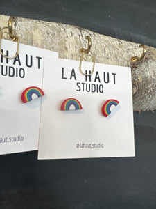 Rainbow Studs - La Haut