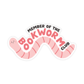 Bookworm Club  STICKER