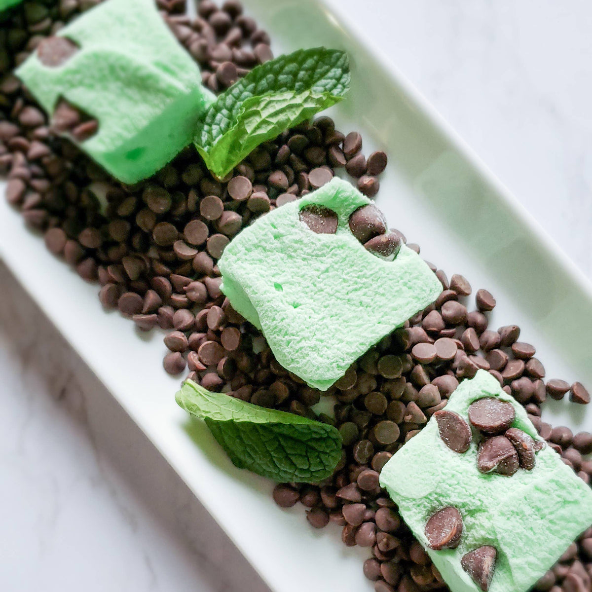 Mint Chip Marshmallows