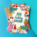 Big Holiday Energy Funny Christmas Card
