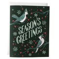Blue Jay Season's Greetings Holiday Card