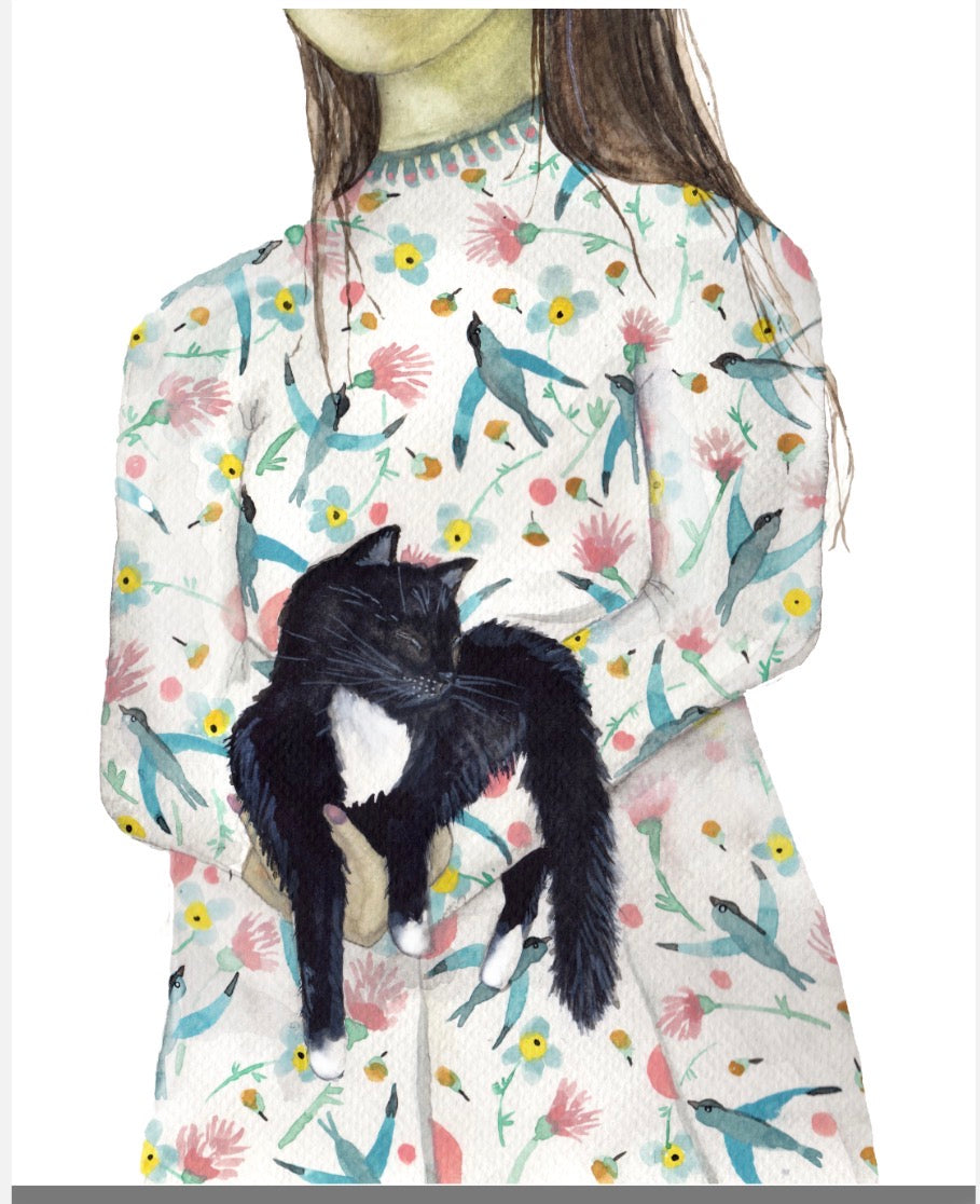 Cat Lady Card