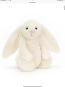 Bashful cream bunny