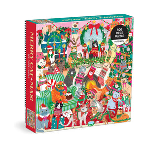 Merry Catmas 500 piece puzzle