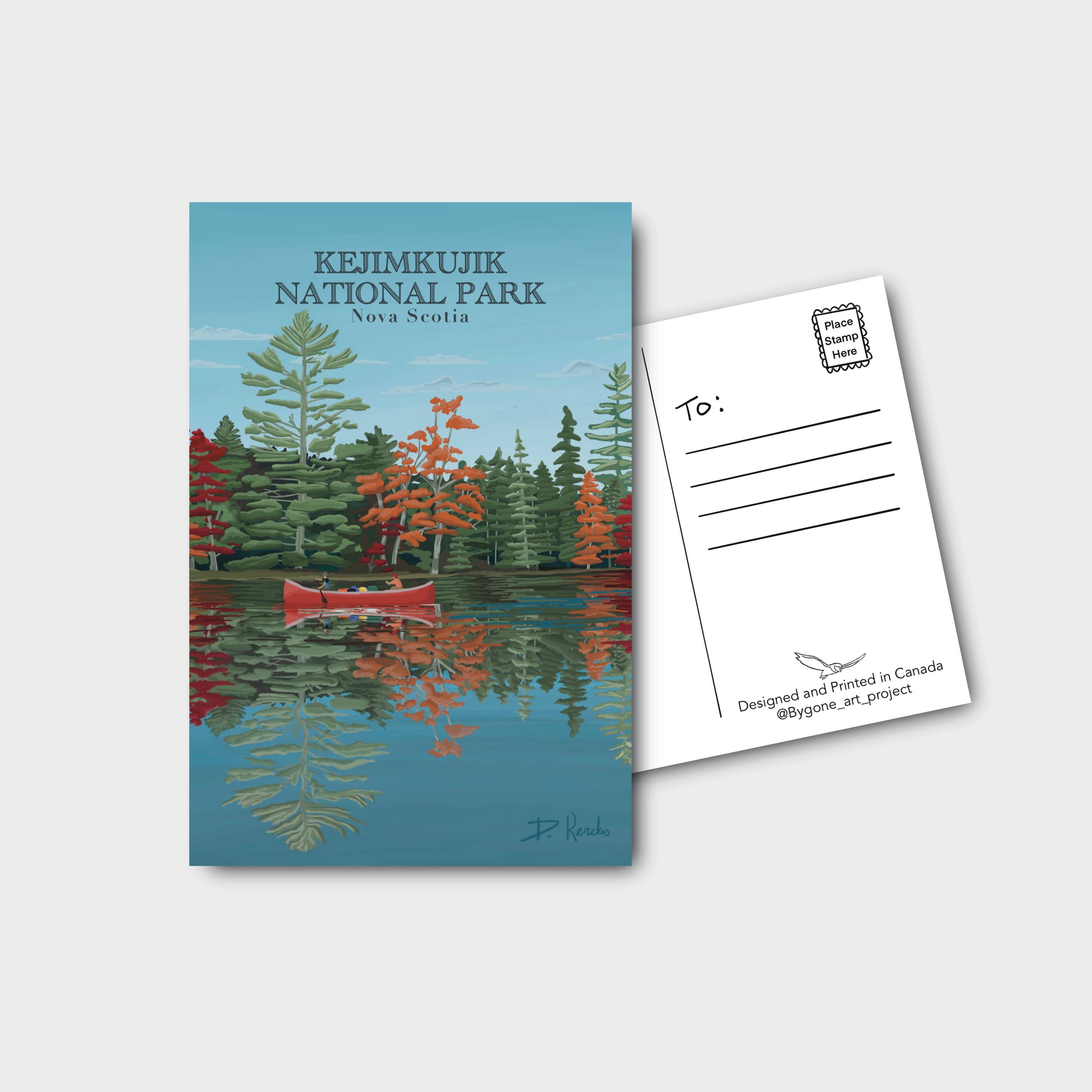 Kejimkujik National Park Postcard | Nova Scotia