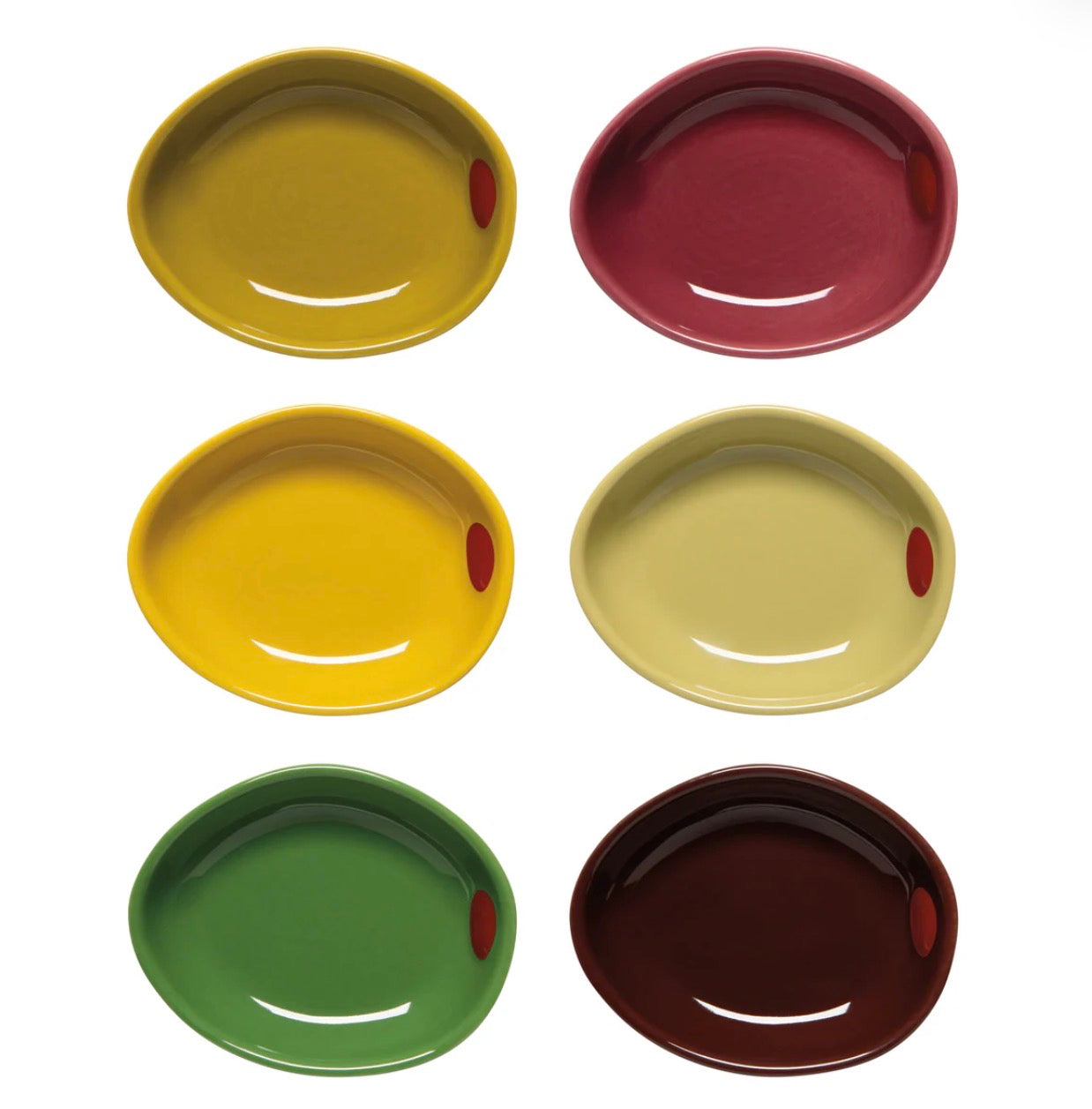 Pinch Bowl Set/6 Olives