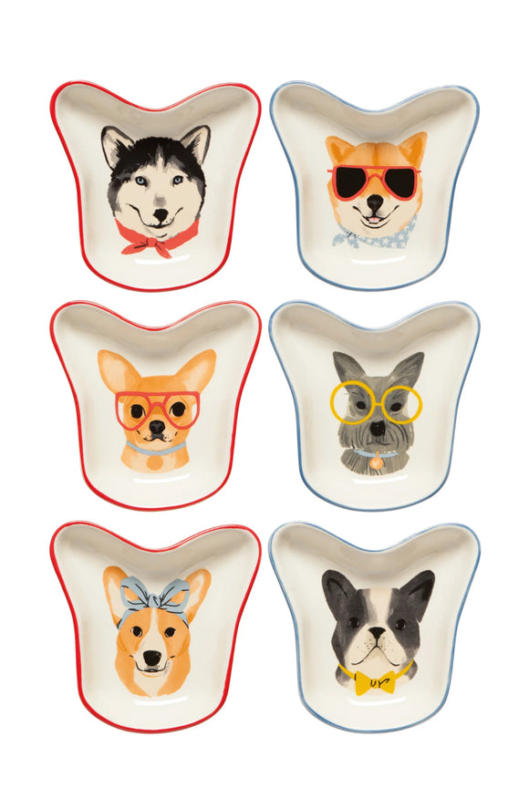 Uptown Dog Pinch Bowl - Set/6