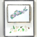 Nova Scotia Shoreline with Beach Rose CARD - Sarah Duggan
