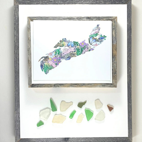 Nova Scotia Shoreline with Beach Rose - Sarah Duggan